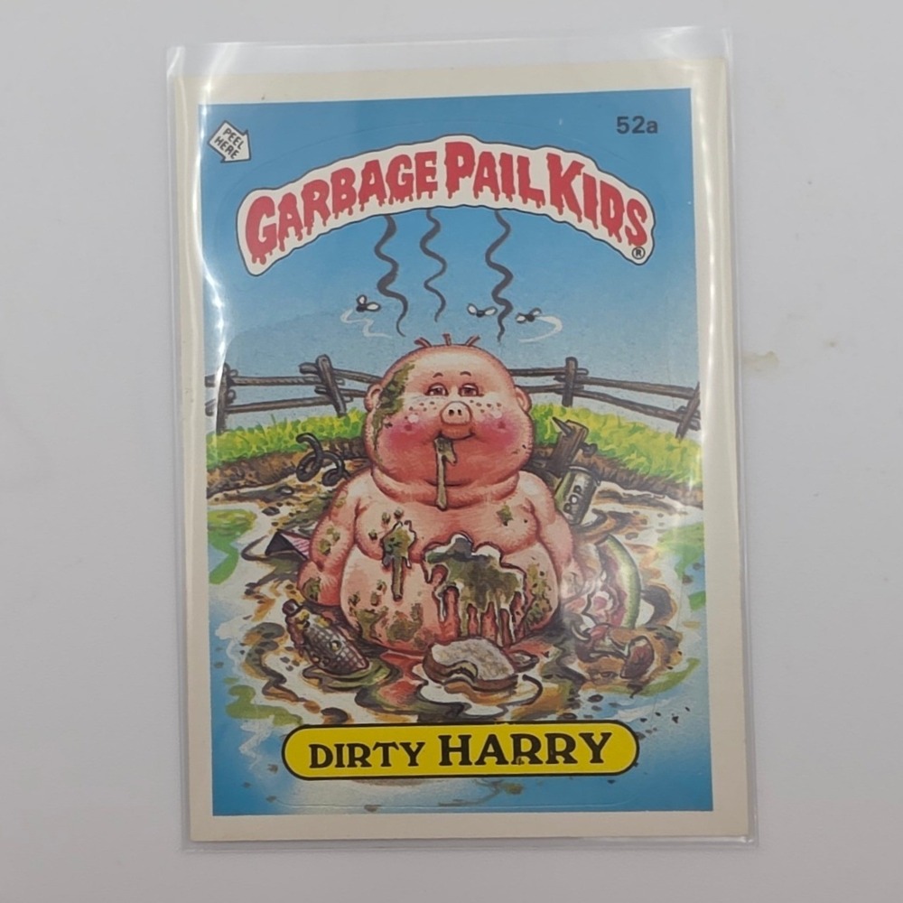Topps Garbage Pail Kids OS2 Dirty Harry Fair 52a